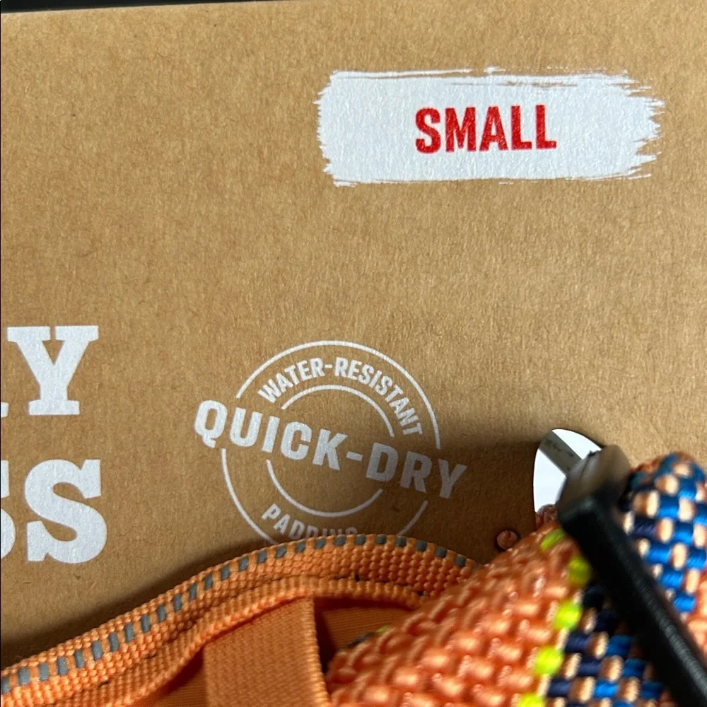 New Arcadia Trail® Quick Dry Dog Orange Harness S
